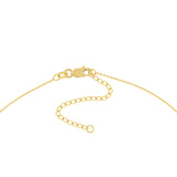 ENGRAVABLE 14KT. GOLD BAR NECKLACE