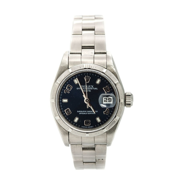 Pre-Owned Rolex 'Lady-DateJust' 28 Stainless Steel