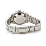 Pre-Owned Rolex 'Lady Datejust' 31 Diamond & Stainless Steel Brown Face