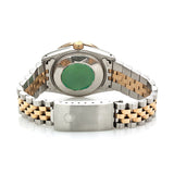Pre-Owned Rolex 'Lady-DateJust' 36 Two Tone 18kt Yellow Gold, Diamond & Stainless Steel