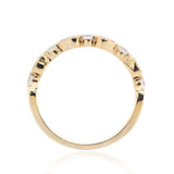 18K Yellow Gold 0.29tcw Ladies Diamond Band