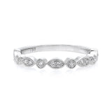 18K White Gold 0.25tcw Ladies Diamond Band