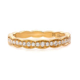 18k Yellow Gold 0.23tcw Ladies Diamond Band