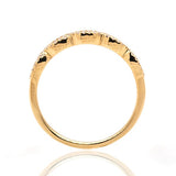 18k Yellow Gold 0.17tcw Ladies Diamond Band