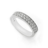 18K White Gold 0.68tcw Diamond Ladies Band