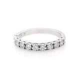 18K White Gold 0.29tcw Diamond Ladies Wedding Band