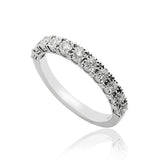 18K White Gold 0.29tcw Diamond Ladies Wedding Band