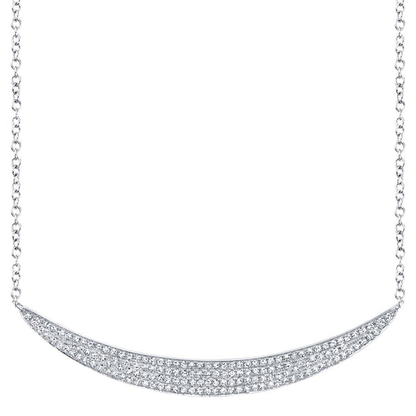 14k White Gold 0.42tcw Diamond Necklace