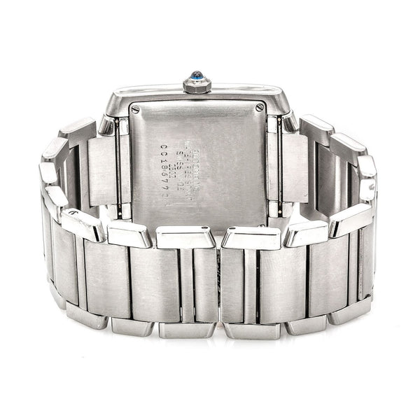 Pre-Owned Cartier Tank Stainless Steel Watch